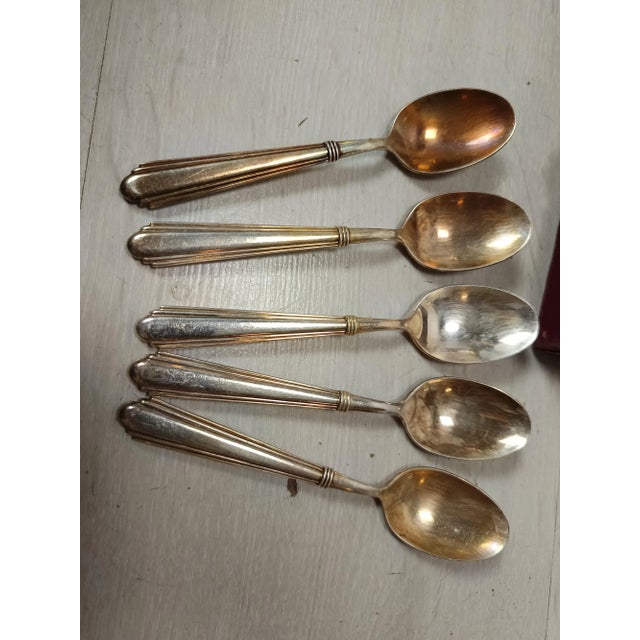 Vintage Silver Cutlery Set from Létang Rémy, 1970s, Set of 59 For Sale - Image 11 of 15