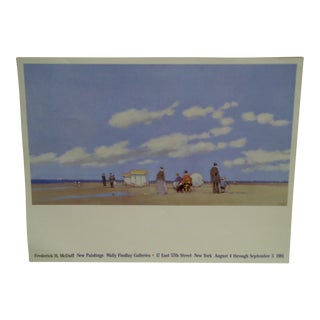 Frederick H. McDuff Gallery Poster 1981 For Sale