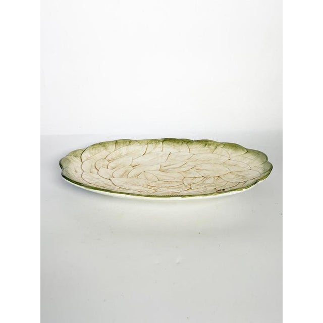 Ceramic Dish with Floral Motif, France, 1970s For Sale - Image 11 of 13