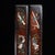 Late 19th Century Late 19th Century Pair of Wooden Paperweights With Mother-of-Pearl Eight Treasures Inlay For Sale - Image 5 of 10