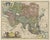 Antique Map of Asia, East Indies and Korea, 1660 For Sale