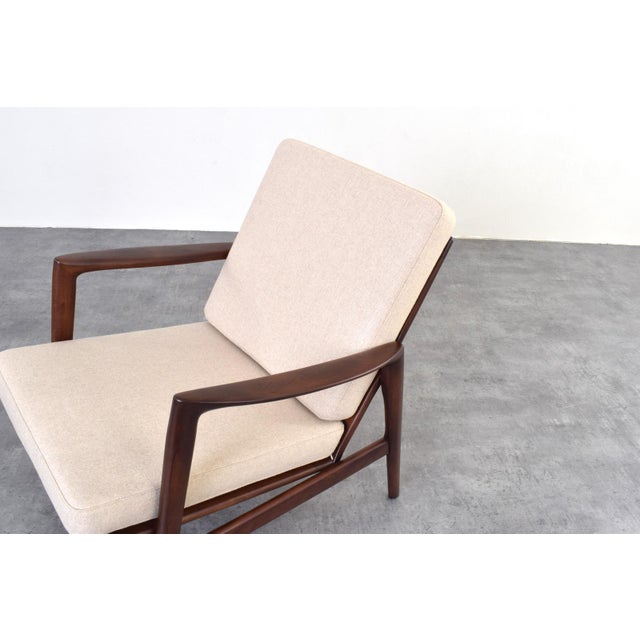Mid-Century Stefan Lounge Chairs from Swarzędz Furniture Factory, 1960s, Set of 2 For Sale - Image 14 of 15