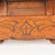 Antique Wall Hanging Wood Framed Mirror With Cubby Carved Leaves For Sale In Rochester - Image 6 of 12