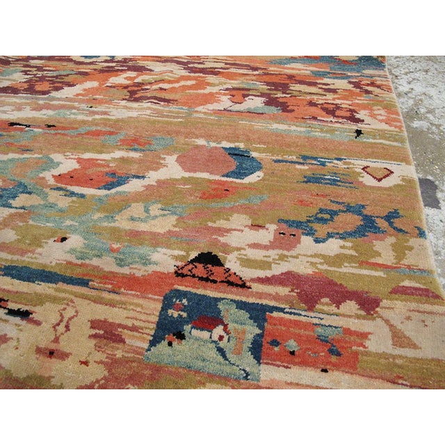 Galerie Shabab Collection Mid-20th Century Turkish Anatolian Accent Rug For Sale - Image 4 of 8