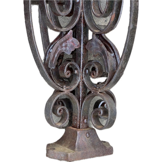 Vintage Decorative Iron Obelisk Roof Topper Chairish