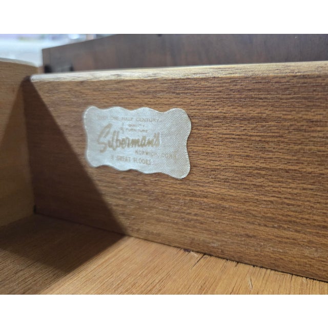 Mid-Century Modern 2 Piece Walnut Hutch by Broyhill Brasilia For Sale - Image 11 of 11