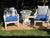 McGuire 1970s Authentic McGuire Rattan "Sheaf of Wheat" 3-Piece Patio Set For Sale - Image 4 of 4