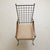 Italian Verdigris Iron Armchair with Ottoman, 1950s For Sale In Chicago - Image 6 of 11