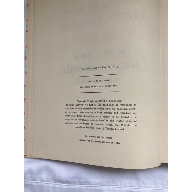 Mastering the Art of French Cooking / Vintage Iconic Cookbook For Sale - Image 4 of 14