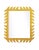 Contemporary Fleur Home Audubon Rectangle Mirror in Gold Leaf, 33x43 For Sale - Image 3 of 3
