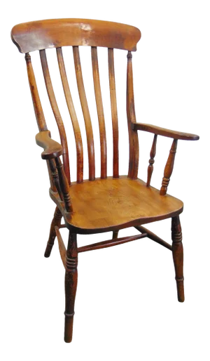 19th Century English Elm Windsor Style Chair