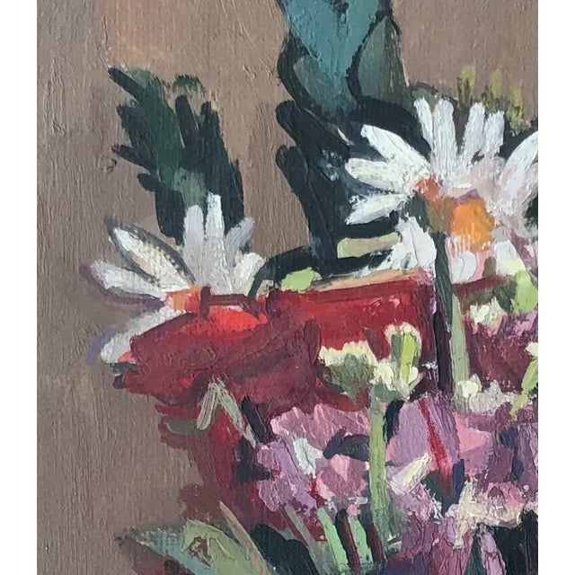René Guinand, Bouquet printanier, 1946, Oil on Cardboard, Framed For Sale - Image 4 of 10
