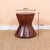 Elly Round Oak Wood Side Table For Sale - Image 9 of 9