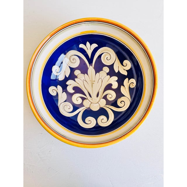 Deruta Sberna Deruta Hand-Painted Majolica Serving Collection — Special Commission, C. 2000s For Sale - Image 4 of 17