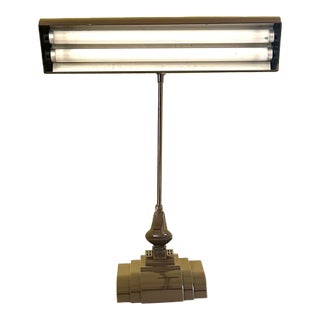 Vintage, Brown Flexo Line, Adjustable, Articulating, Drafting Lamp, 1940’s-1950’s, Made by the Art Specialty Co., in Chicago, Ill For Sale