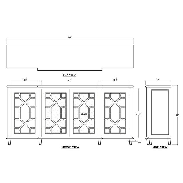 Mid Century Style Credenza - Fruitwood Finish For Sale - Image 12 of 12