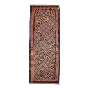 Early 20th Century Persian Qazvin Kilim