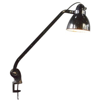 Clamp on Desk Lamp from Viktoria, 1930s For Sale