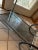 Chrome Italian Faux Bamboo Mid Century Modern MCM Smoked Glass Bar Cart For Sale - Image 10 of 12