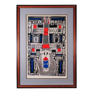 Nathaniel Bustion, Dogon Mask, 1996