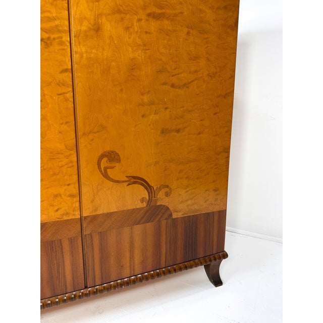 1930's Swedish Grace Art Deco Cabinet For Sale In Boston - Image 6 of 10