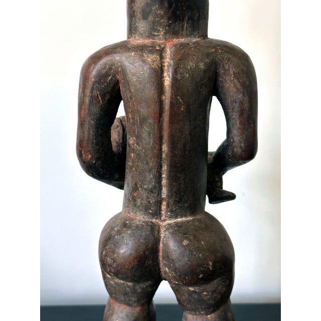 Lwalwa Mother Figure Holding Baby DR Congo Africa with Provenance For Sale - Image 14 of 18