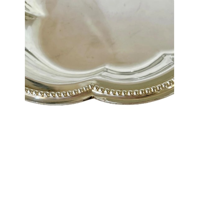 Vintage Engraved Houston Country Club Trophy by Mappin & Webb English Sheffield Plate Serving Dish For Sale - Image 12 of 17