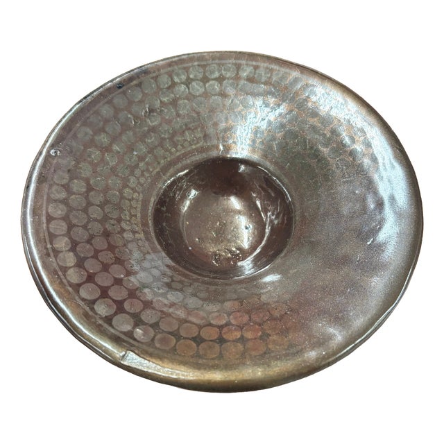 Vintage Galileo Chini Lustre Plate, 1920 For Sale