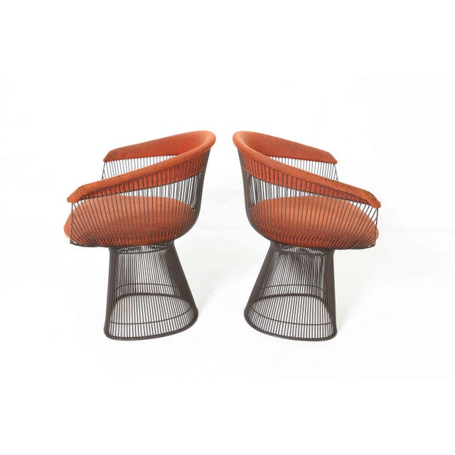 1970s Attributed to Warren Platner for Knoll Dining Chairs 1970s - Pair For Sale - Image 5 of 13