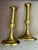 Late 20th Century Pair of Vintage Solid Brass Candlesticks Holders For Sale - Image 5 of 8