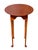 Late 20th Century Eldred Wheeler Tiger Maple Small Oval Tea Table For Sale - Image 10 of 12
