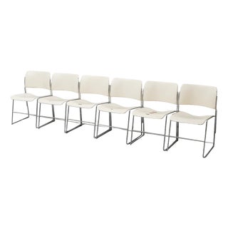 40/4 Chairs by David Rowland for GF Furniture, 1960s, Set of 6 For Sale