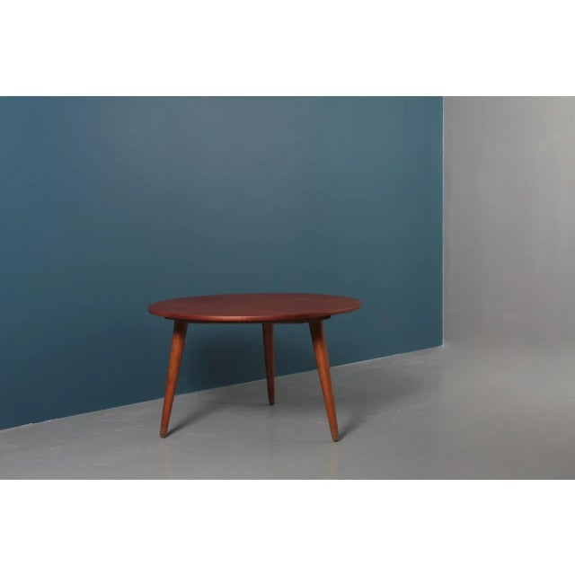 Danish Teak and Oak Coffee Table by Hans J. Wegner for Andreas Tuck, 1950s For Sale - Image 13 of 15