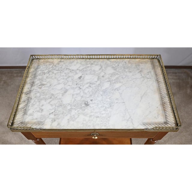 Wood Small Mahogany Table, 1890s For Sale - Image 7 of 18