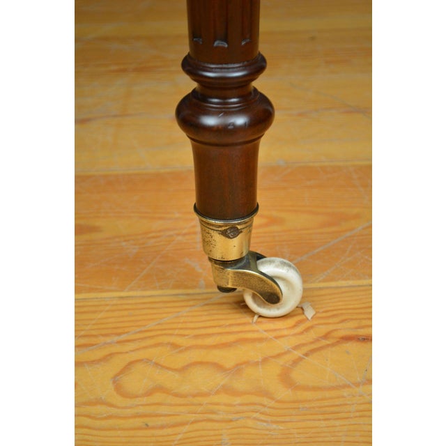 Victorian Mahogany Writing Desk or Dressing Table For Sale - Image 14 of 18