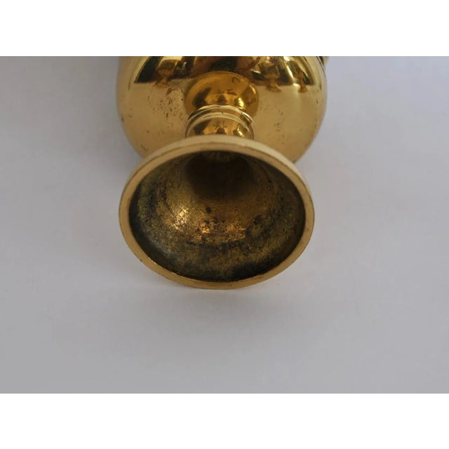 Chinoiserie Japonisme Dragon Brass Candle Votive Holders With Candles - Set of 4 For Sale In Salt Lake City - Image 6 of 7