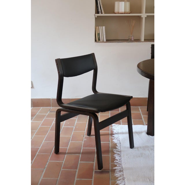 Mid-Century Modern Danish Dining Chairs attributed to Skovmand & Andersen, 1960s, Set of 6 For Sale - Image 3 of 15