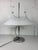 Wonderful large, a whopping 66 cm diameter shade with a height of 73 cm, table or desk lamp by Harco Loor, Dutch 1970s....