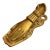 Victorian Brass Hand Clip For Sale