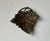 Scandinavian Naturalistic Wine Leaf Tray in Patinated Brass, 1940s For Sale - Image 3 of 9