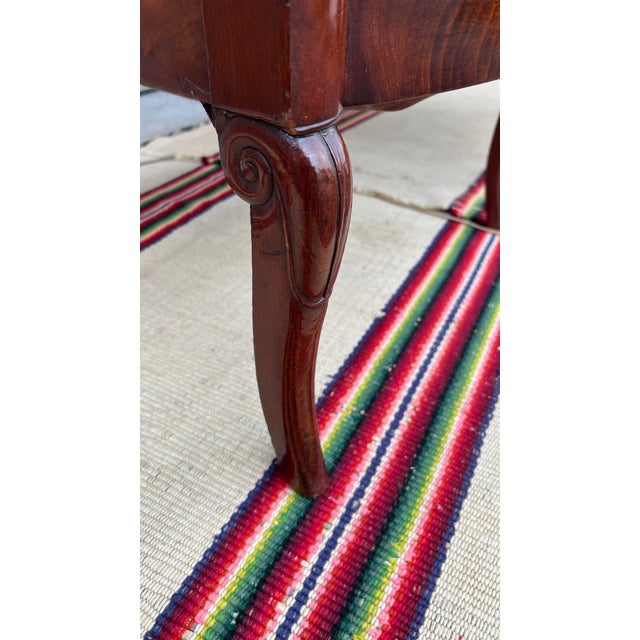 Wood Pair of French Directoire Mahogany Carved Armchairs, Circa 1795 For Sale - Image 7 of 12