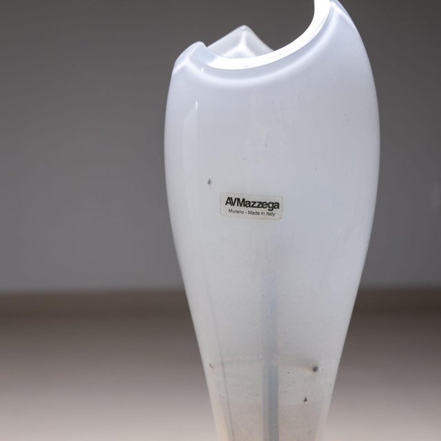 Modern Small Murano glass table lamps by AV Mazzega, Italy 1960s For Sale - Image 3 of 8