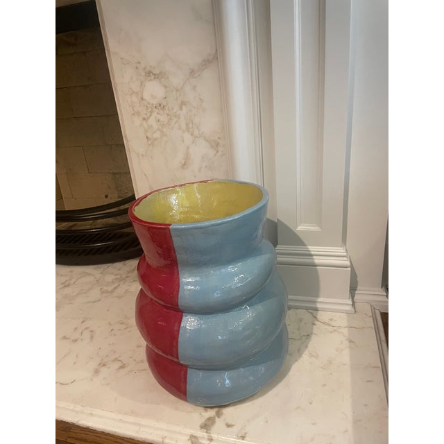 Art Deco Edie Parker X Julia Elsas Vase For Sale - Image 3 of 4
