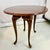 1980s Vintage Traditional English Queen Anne Mahogany Drop Leaf Side Table For Sale - Image 10 of 13