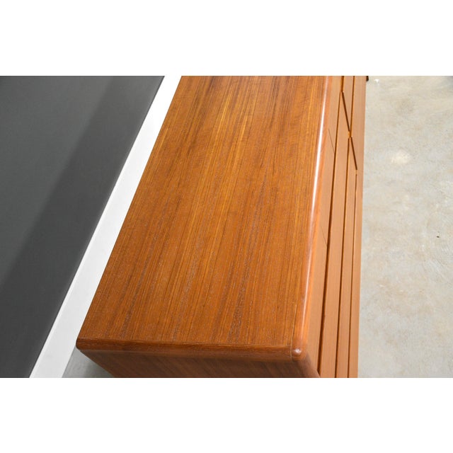 1960s 1960s Danish Modern Teak Dresser by Nordisk Andels-Eksport For Sale - Image 5 of 9