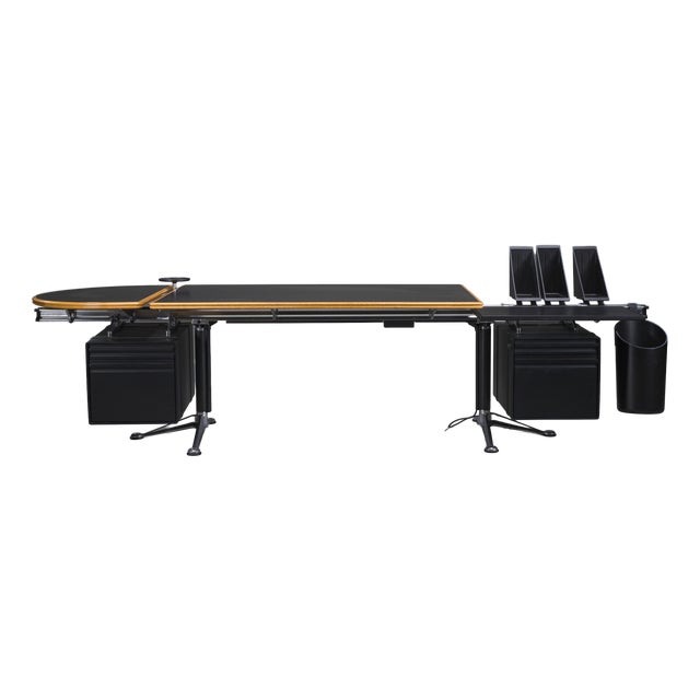 Modular Executive Desk by Bruce Burdick for Herman Miller, USA, 1980s For Sale