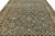 Antique Malayer Style Rug With Muted Slate, Charcoal, and Ivory Botanical Motif For Sale In New York - Image 6 of 12