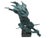 Art Deco Art Deco Bronze Sculpture of Woman W. Violin on Marble Base For Sale - Image 3 of 11