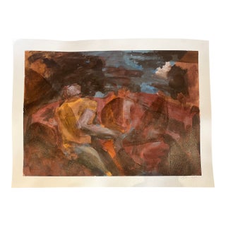 Abstract Painting by San Francisco Artist Aidan Sobon For Sale