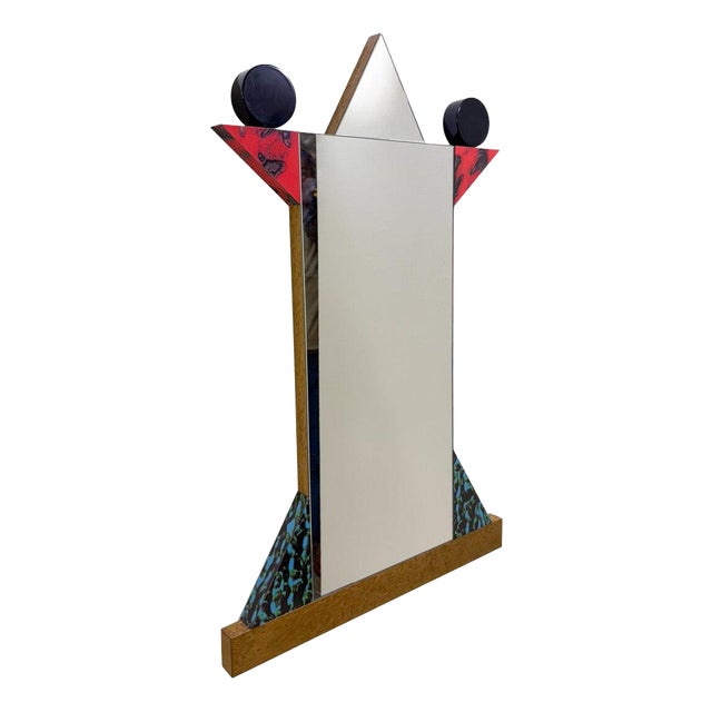 Diva Mirror by Ettore Sottsass for Memphis Milan, 1984 For Sale